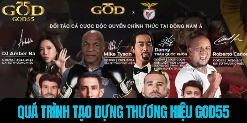Quá trình tạo dựng thương hiệu God55