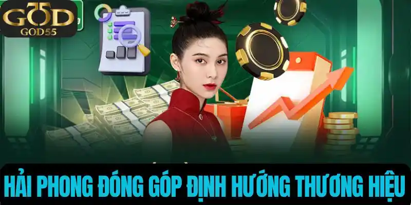 Anh đóng góp định hướng thương hiệu
