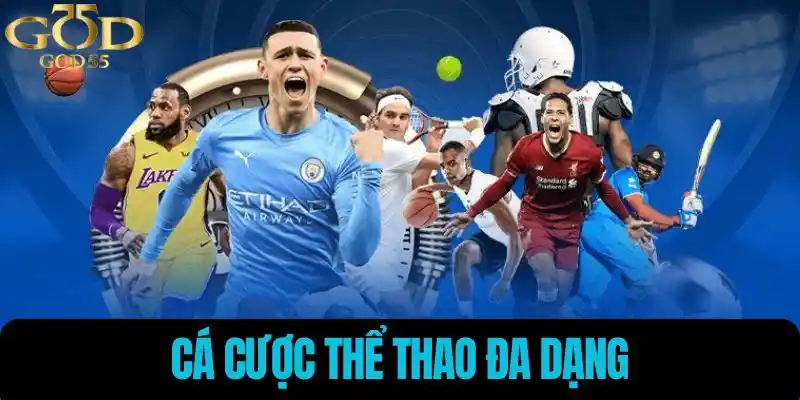 Cá cược thể thao đa dạng