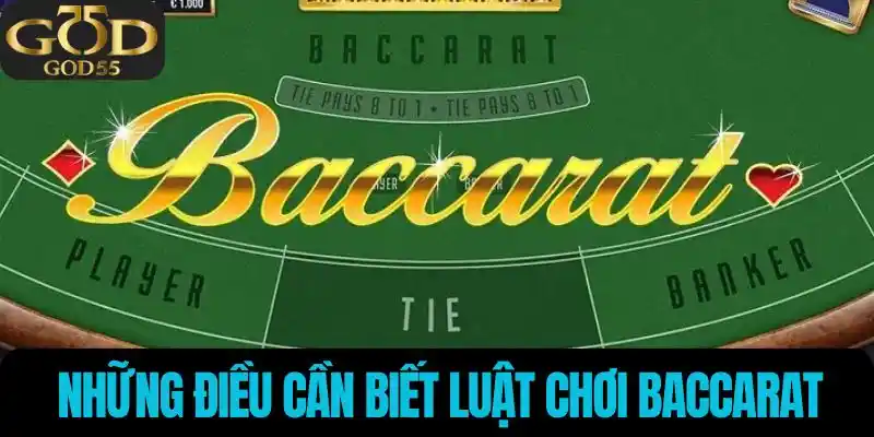 Luật chơi baccarat