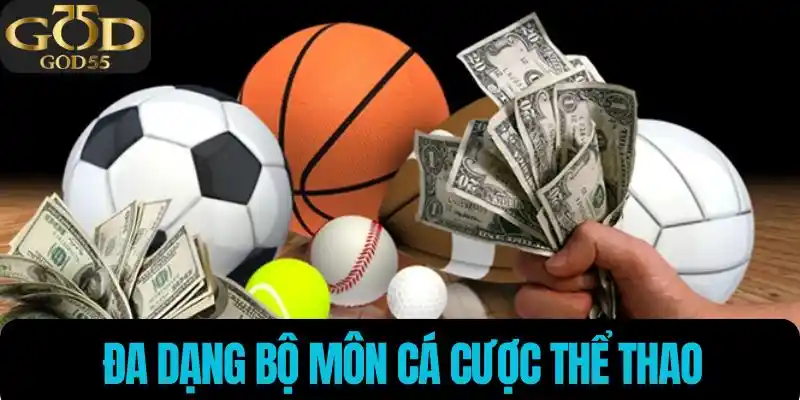 Đa dạng cá cược thể thao